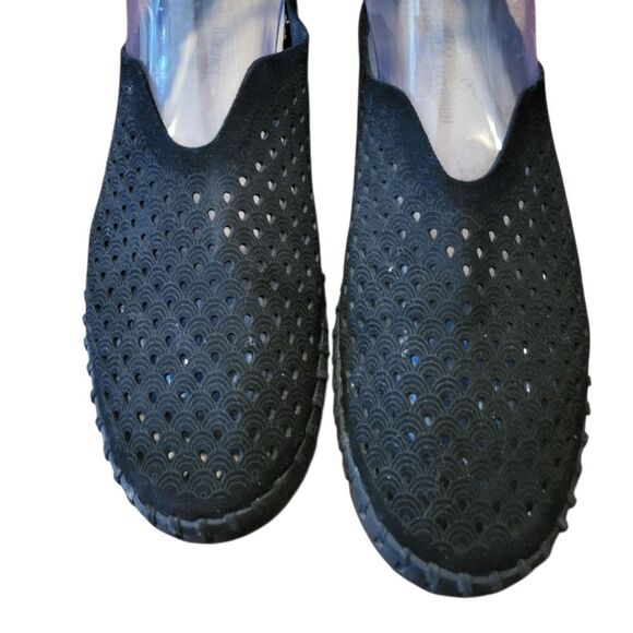 Ilse Jacobsen HORNBÆK Women's Tulip 3575 Flat Slip-On Low-Top Black EU 38, US 7. - Picture 7 of 14